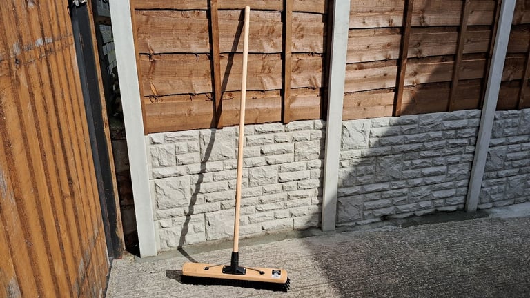 image for Platform Broom (24 INCH) - Stiff - (Brand: Cottam)