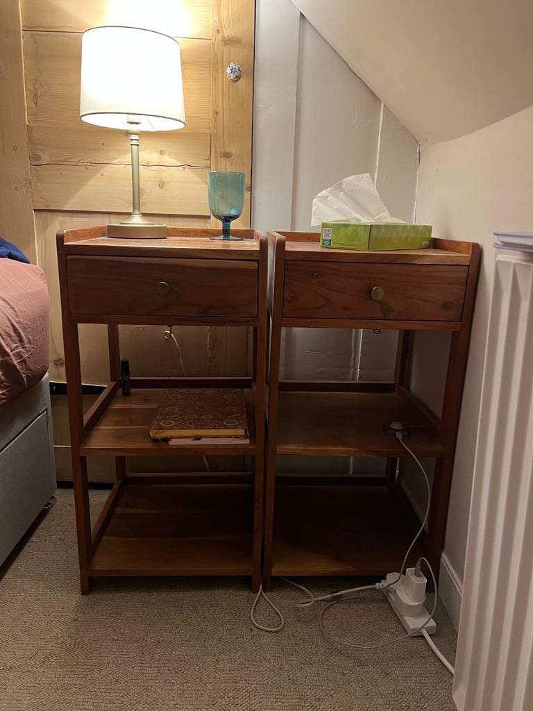 Two bed tables