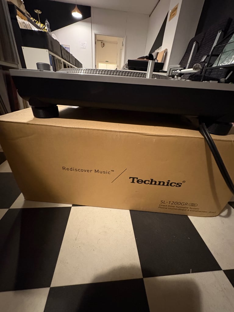 2 x Technics SL1200GR boxed in immaculate condition 