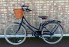 Bobbin ladies bike with new basket, lock