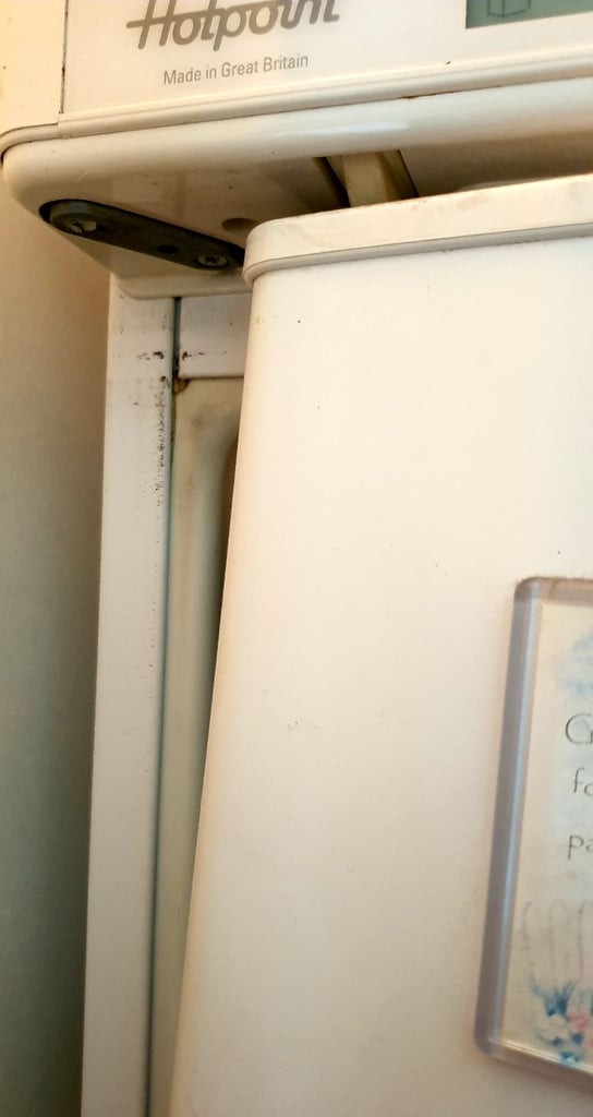 Unwanted Hotpoint fridge freezer 