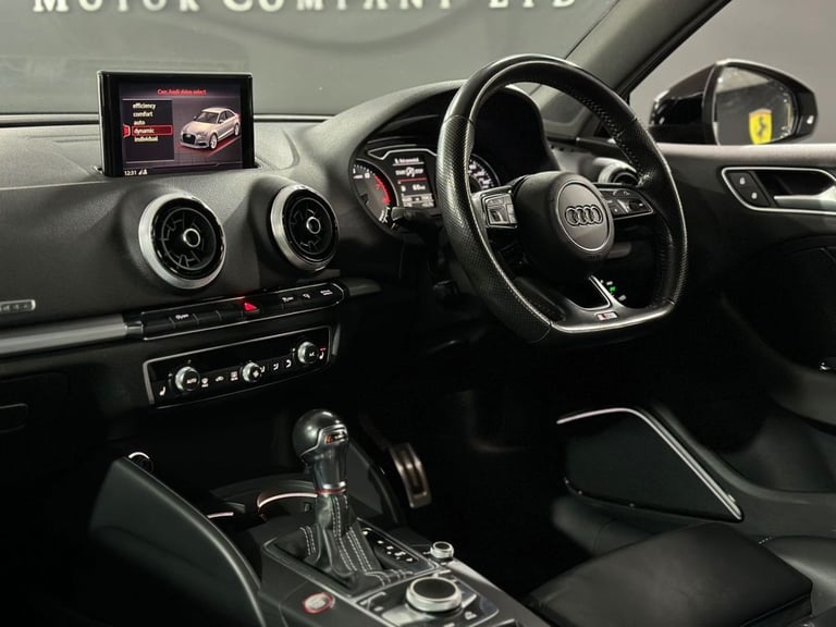 2017 17 AUDI S3 2.0 TFSI BLACK EDITION SALOON 4DR PETROL S TRONIC QUATTRO EURO 6