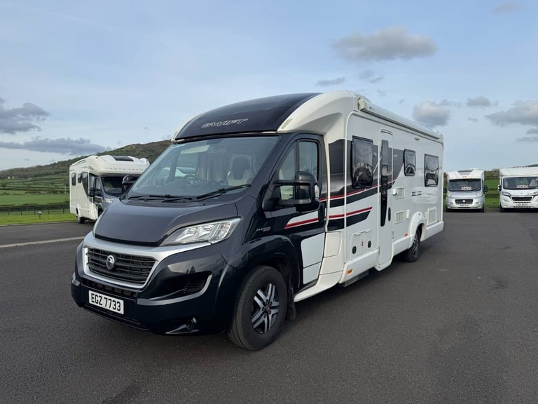 2017 SWIFT BOLERO 744 4 BERTH END LOUNGE MOTORHOME WITH ONLY 20K MILES ANDERSON MOTORHOME SALES