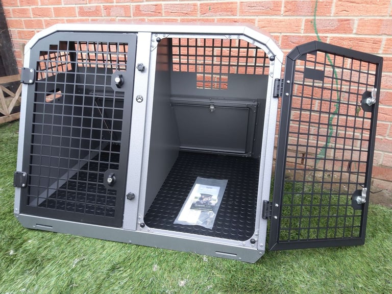 Trans K9 ( B27 ) Transport double dog cage (Lockable & Crash Tested) TransK9