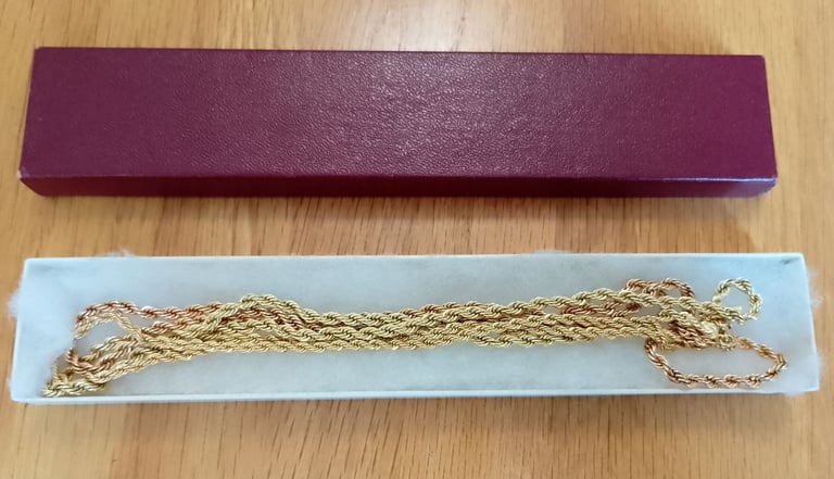 image for Gold plated necklace