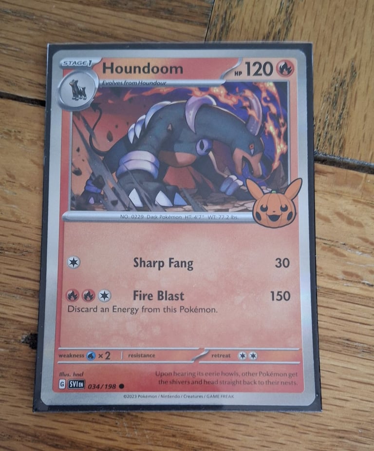 image for Pokemon Houndoom Card