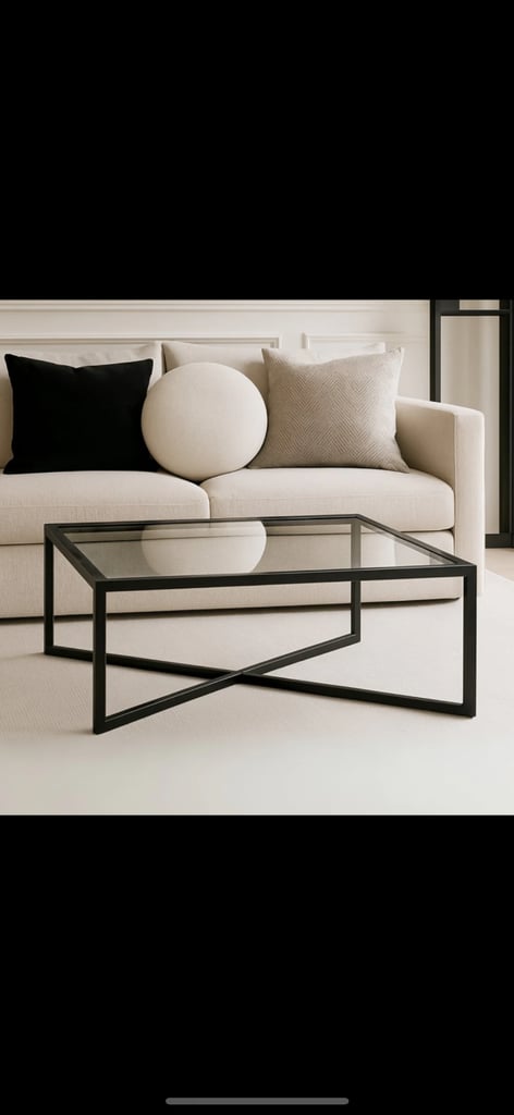 image for Musso Square Coffee Table - Black