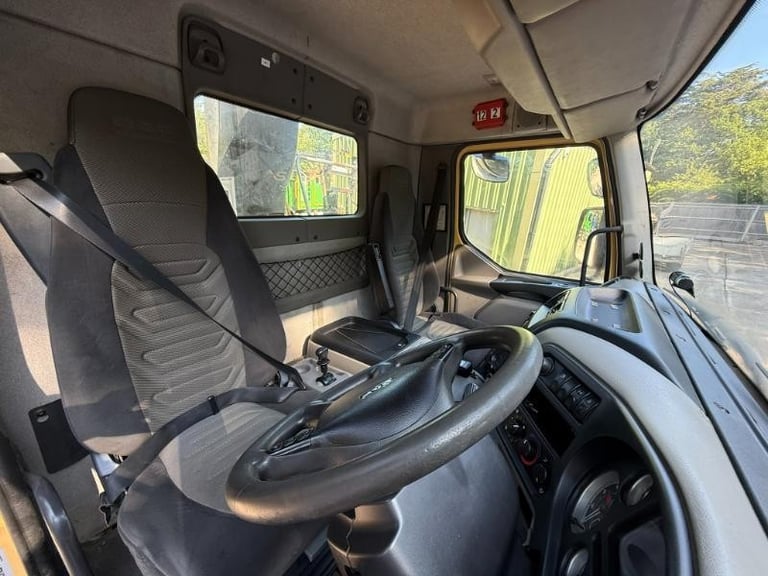 Daf LF55.220 Dropside Remote Hiab Block Crane 4x2 6 Speed Manual 