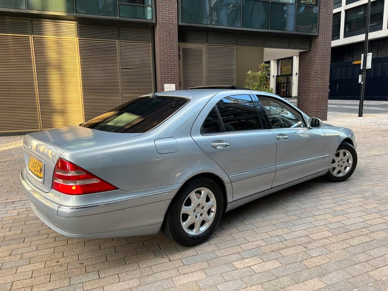 2001 Y Reg Mercedes Benz S Class S500 V8 306 Bhp Low Mileage Ulez Complaint Rare Colour W220