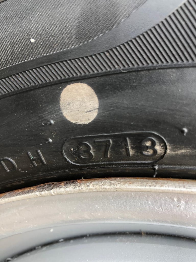 Full size 16" Steel Spare Wheel and new tyre