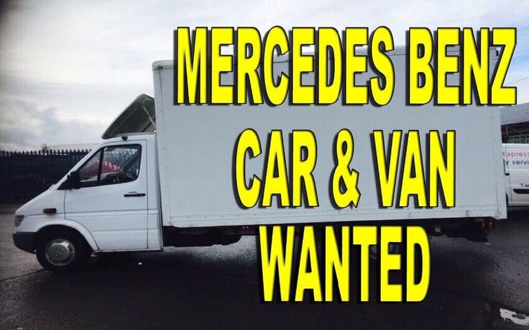 WANTED ANY CONDITION MERCEDES SPRINTER !!!!