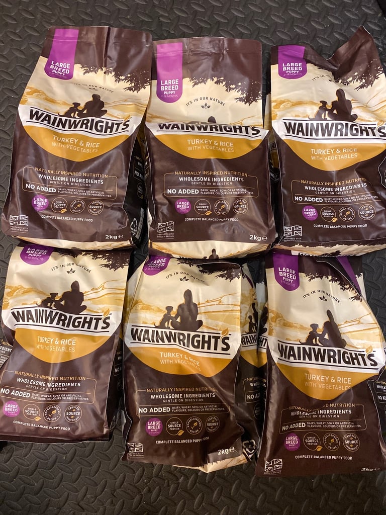 6 x 2kg Wainwright bags