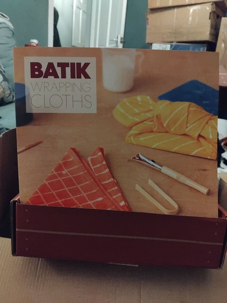 Make your own batik wrapping cloths by kiwico