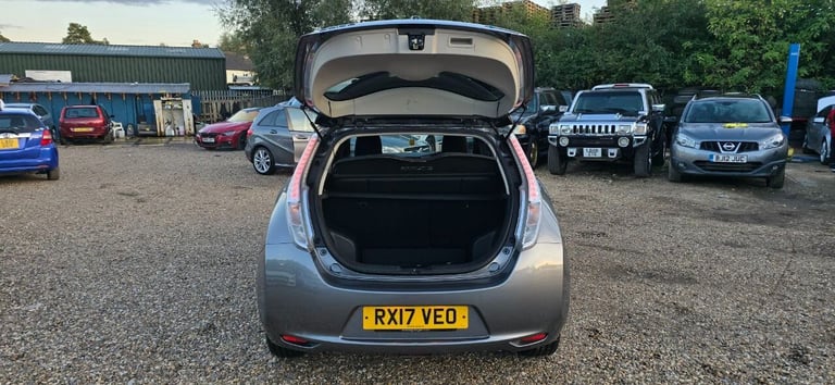 2017 NISAN LEAF 80KW ACENTA 30K WH 5 DOOR HATCH AUTOMATIC GREY ULEZ FREE
