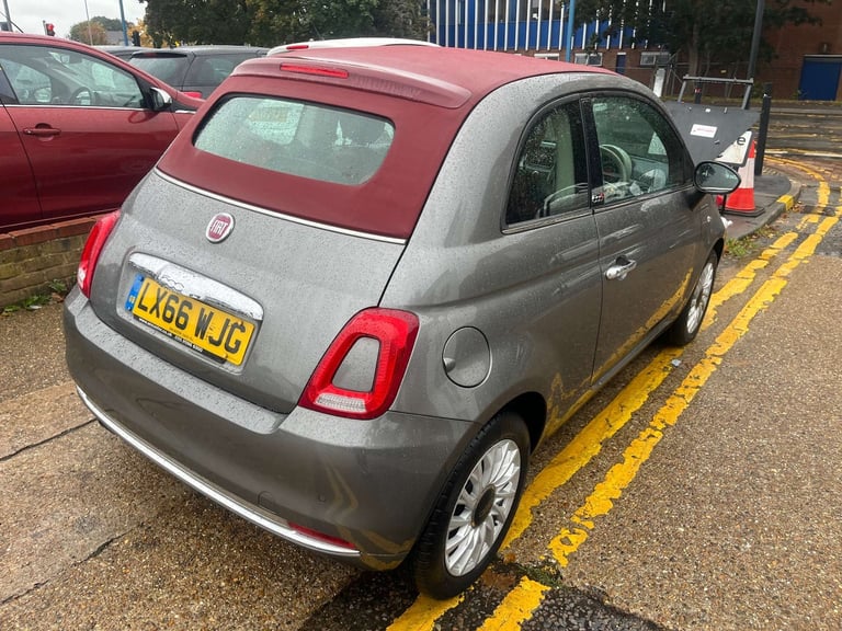 2016 Fiat 500 1.2 500 C Lounge 2dr Convertible Petrol Manual