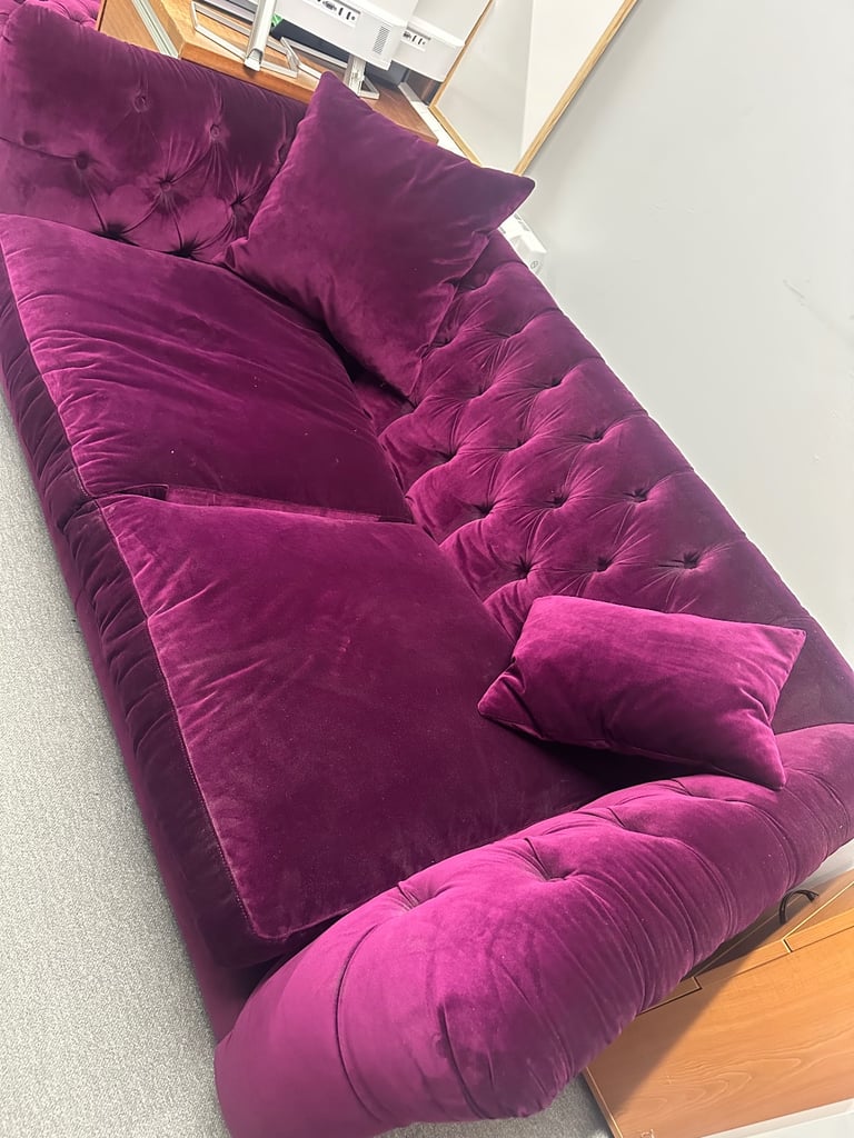 Purple Sofa 