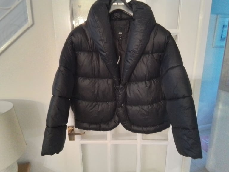 image for Jacket Brand New By River Island Size M Black 