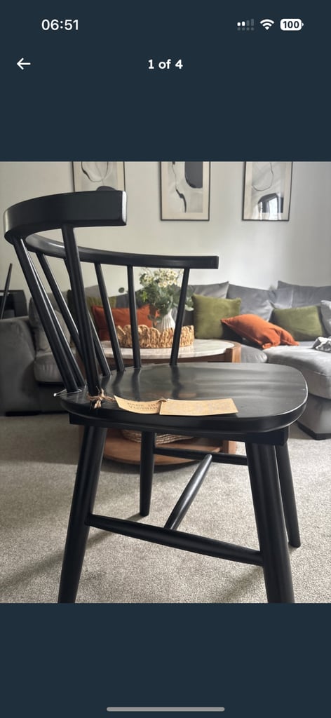 image for Dining table chairs