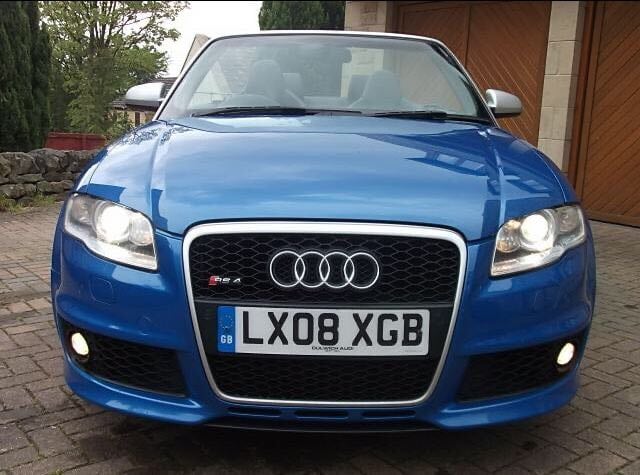 2008 AUDI RS4 4.2 QUATTRO CONVERTIBLE 