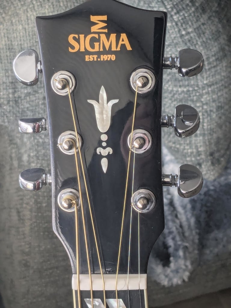 Sigma SDM SG5 acoustic guitar with LR Baggs EAS-VTC (£960 new)