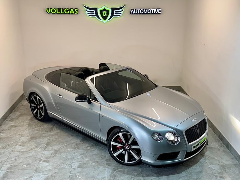 image for 2015 Bentley Continental 4.0 V8 GTC S Auto 4WD Euro 5 2dr CONVERTIBLE Petrol Automatic