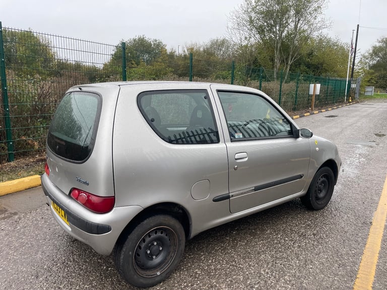 FIAT SEICENTO 1.1 ACTIVE 03 REG 3 DOOR GENUINE 34036 MOT FEBRUARY 17TH 2026 LOW INSURANCE 45+MPG