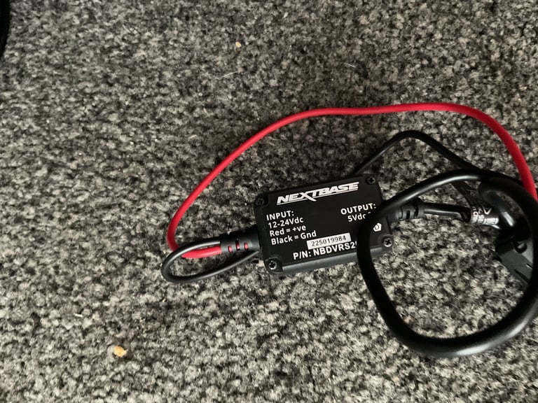 NEXTBASE DASH CAM SUPPLY CABLE FOR ANY NEXTBASE DASH CAM 