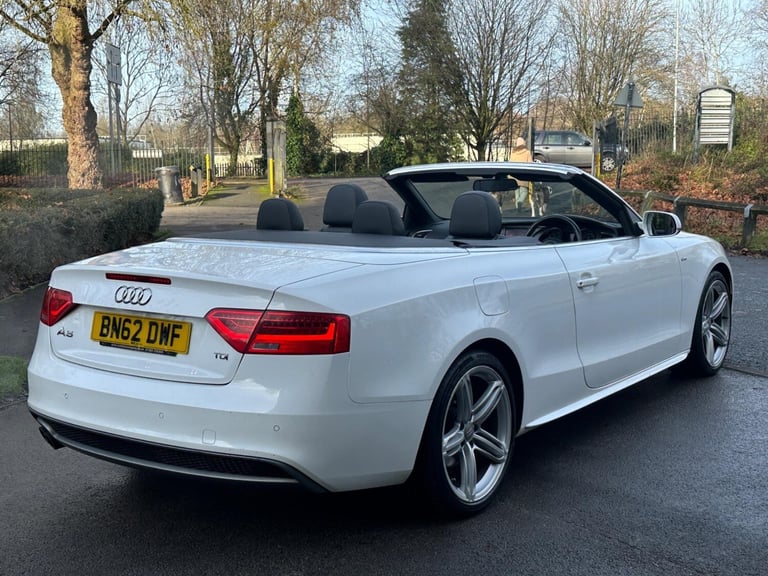 2012 Audi A5 Cabriolet 2.0 TDI S line Euro 5 (s/s) 2dr CONVERTIBLE Diesel Manual