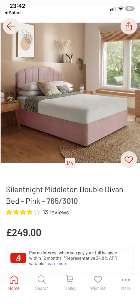 image for Reducde pick up today new divan base only 2 week old silent night seal 