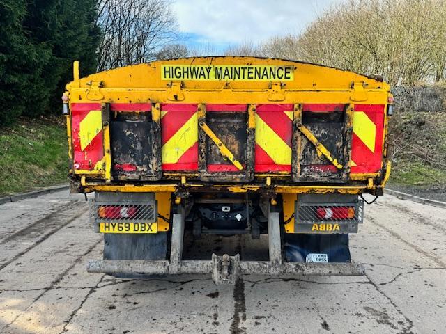 2020 DAF LF 260 Euro 6 15ft6 steel drop side tipper tar chutes auto 67,000kms