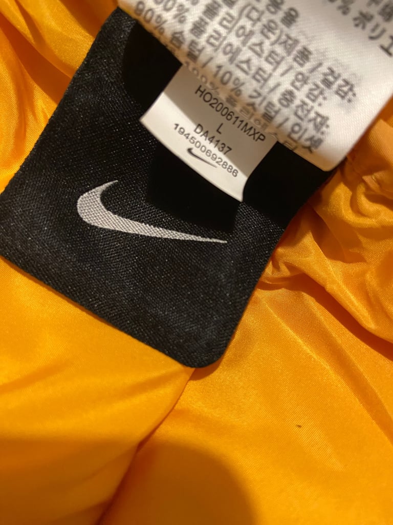 Yellow Nike Nocta Jacket 