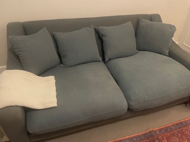 Loaf two seater sofa - Blue