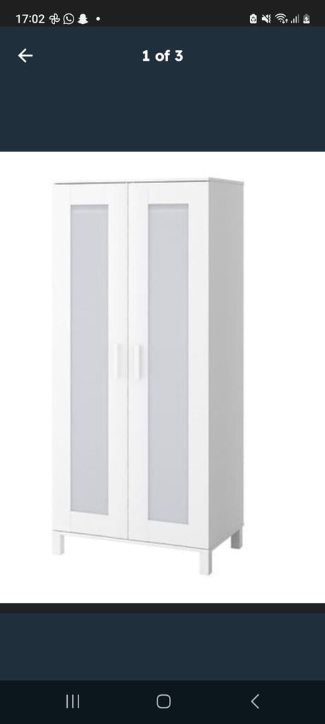 Ikea double door wardrobe 