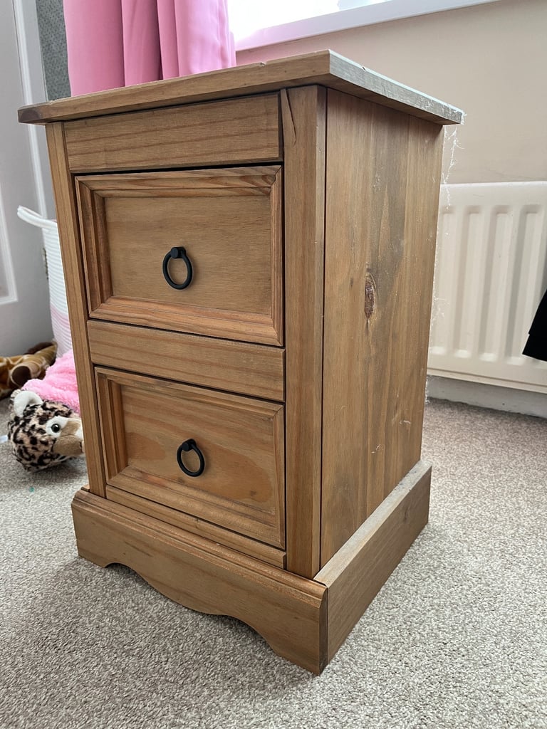 image for Pine bedside table 