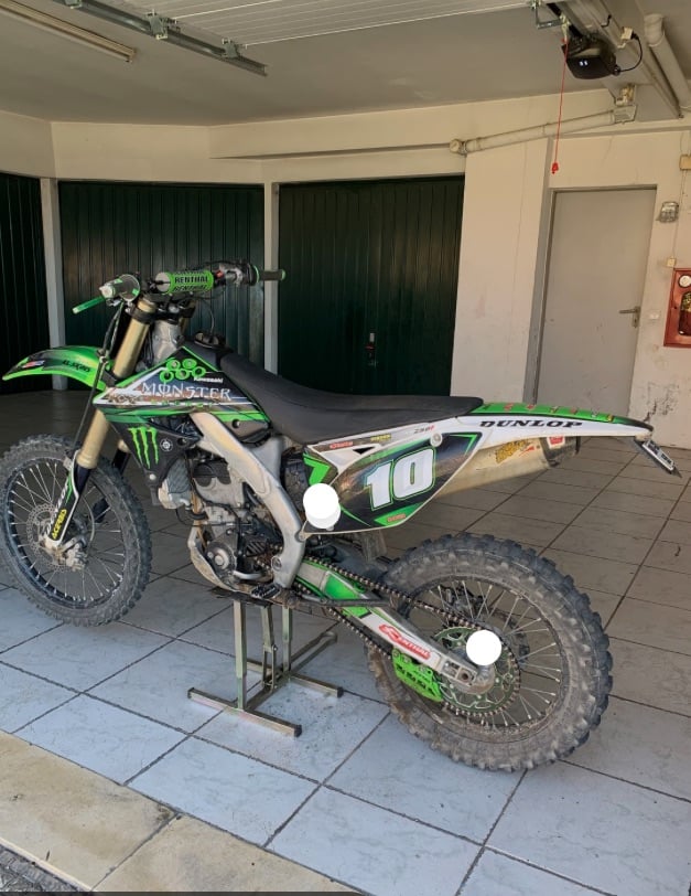 KX 250F Kawasaki Dirt Bike