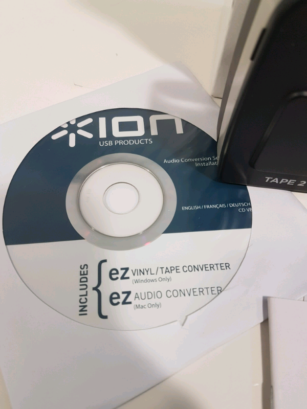 Ion Tape2Go portable Tape to MP3 converter 