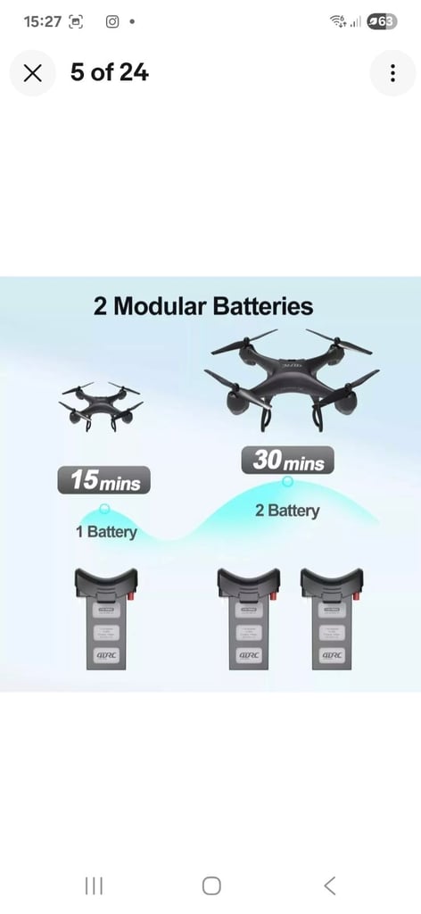 4DRC F1 GPS FPV Drone with 4K Camera for Adults and Beginners.Rrp £119.