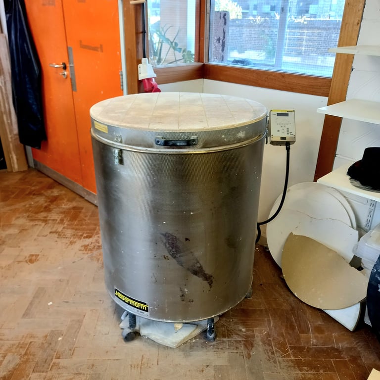 image for Nabertherm 190 litre electric pottery top loader kiln for sale