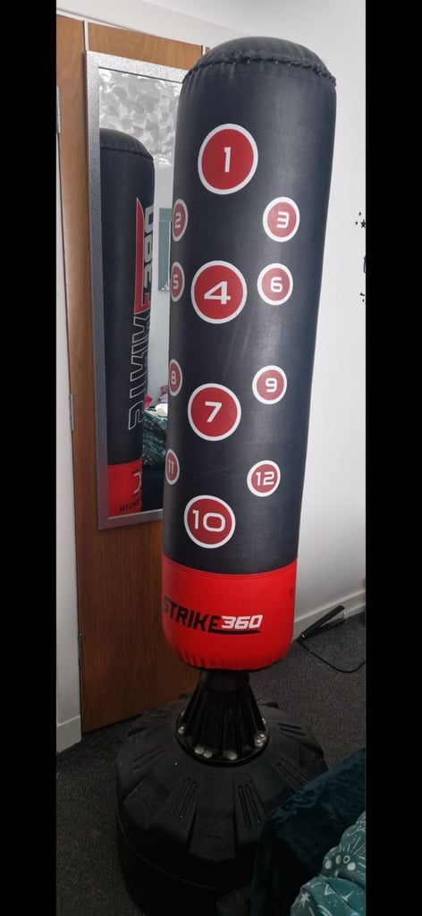 image for Heavy duty and stand punching bag