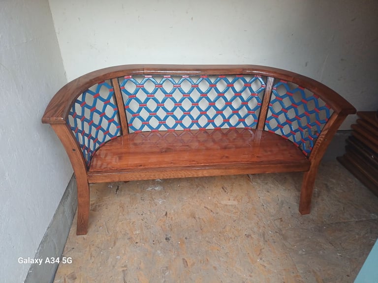 image for Cast iron bench 