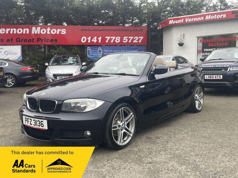 2013 BMW 1 Series 2.0 118d Sport Plus Edition Euro 5 (s/s) 2dr CONVERTIBLE Diesel Manual