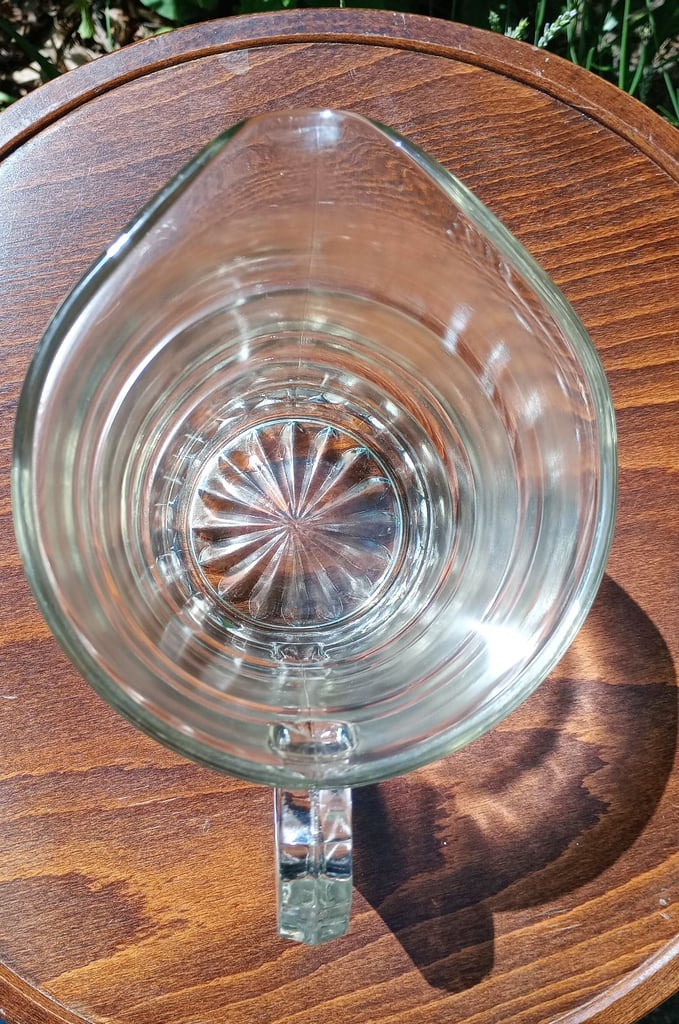 Vintage Pressed Glass Jug