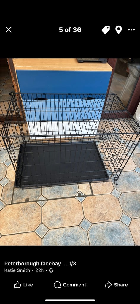 Large dog crate 