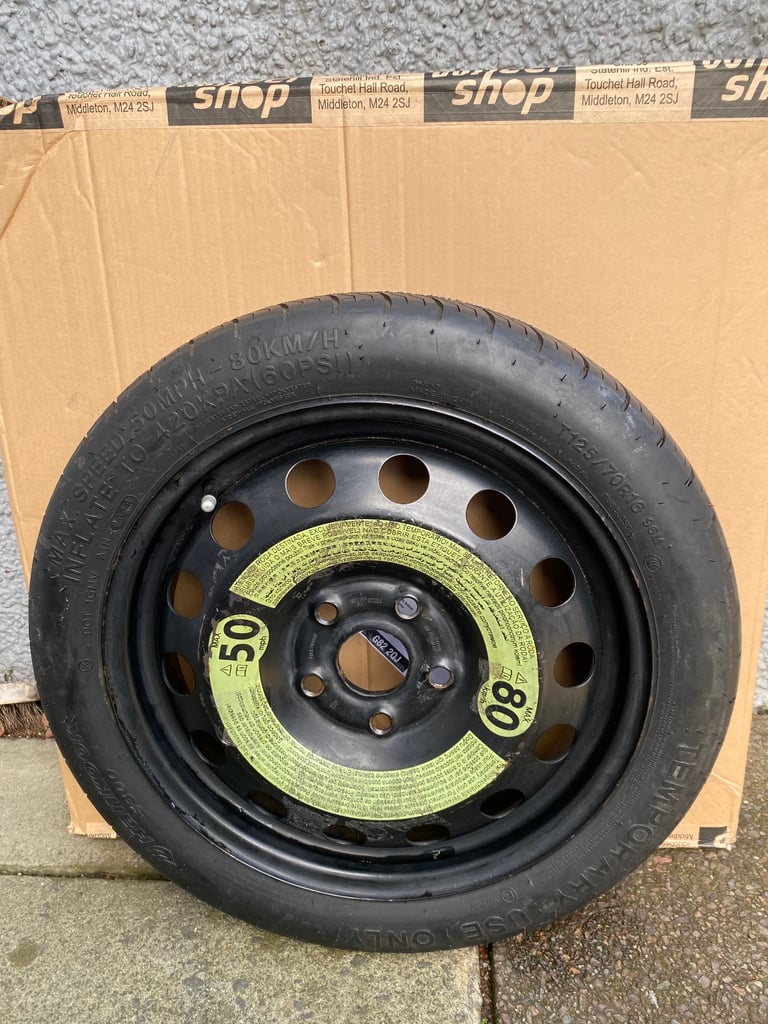 Space saver wheel T125/70R16