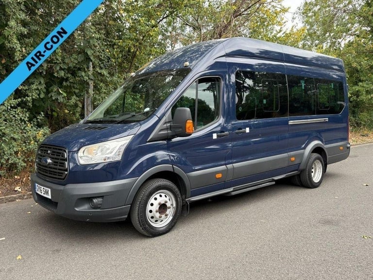 image for 2016 16 FORD TRANSIT 2.2 TDCI 460 125BHP HDT TREND L4 H3 18 SEATER XLWB JUMBO MI