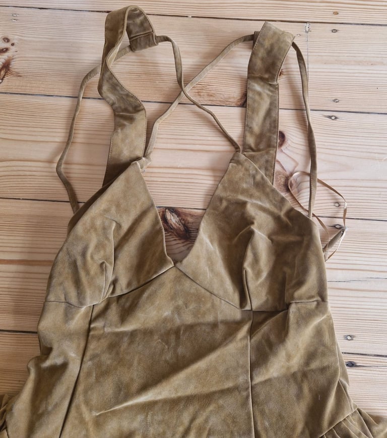 Free People Vera Suede Mini Dress Brand New With Tags