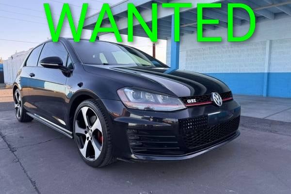 YOUR CAR HQ WANT YOUR VOLKSWAGEN GOLF GTI CALL NOW!!!!