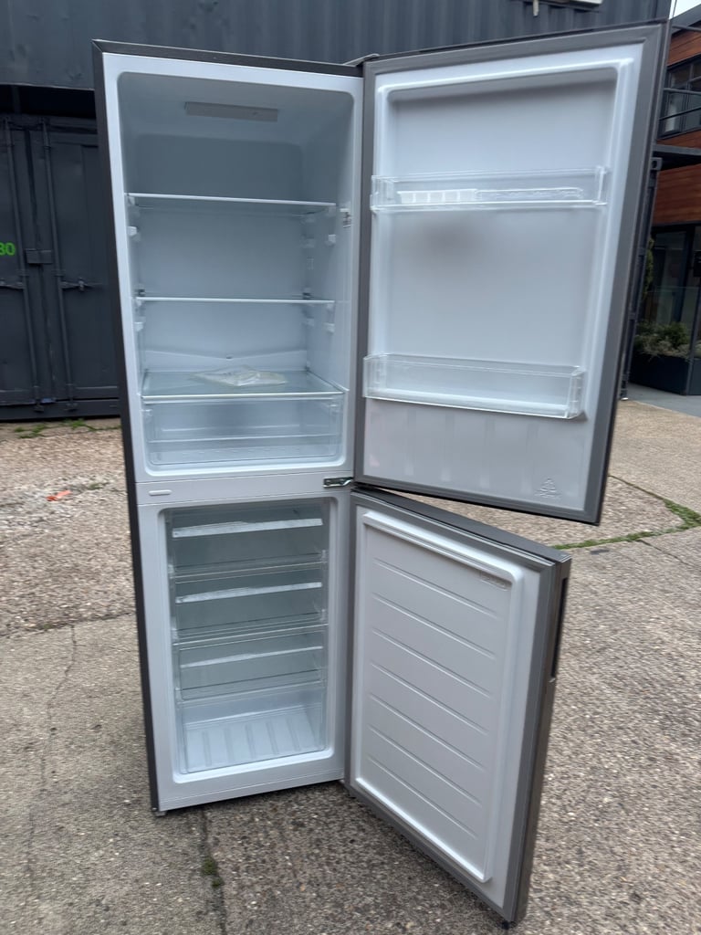 ELECTRIQ Fridge Freezer 175cm Silver 