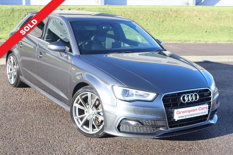 2013 Audi A3 2.0 TDI S line Sportback 5dr Diesel Manual Euro 5 (s/s) (150 ps) Hatchback Diesel Ma...