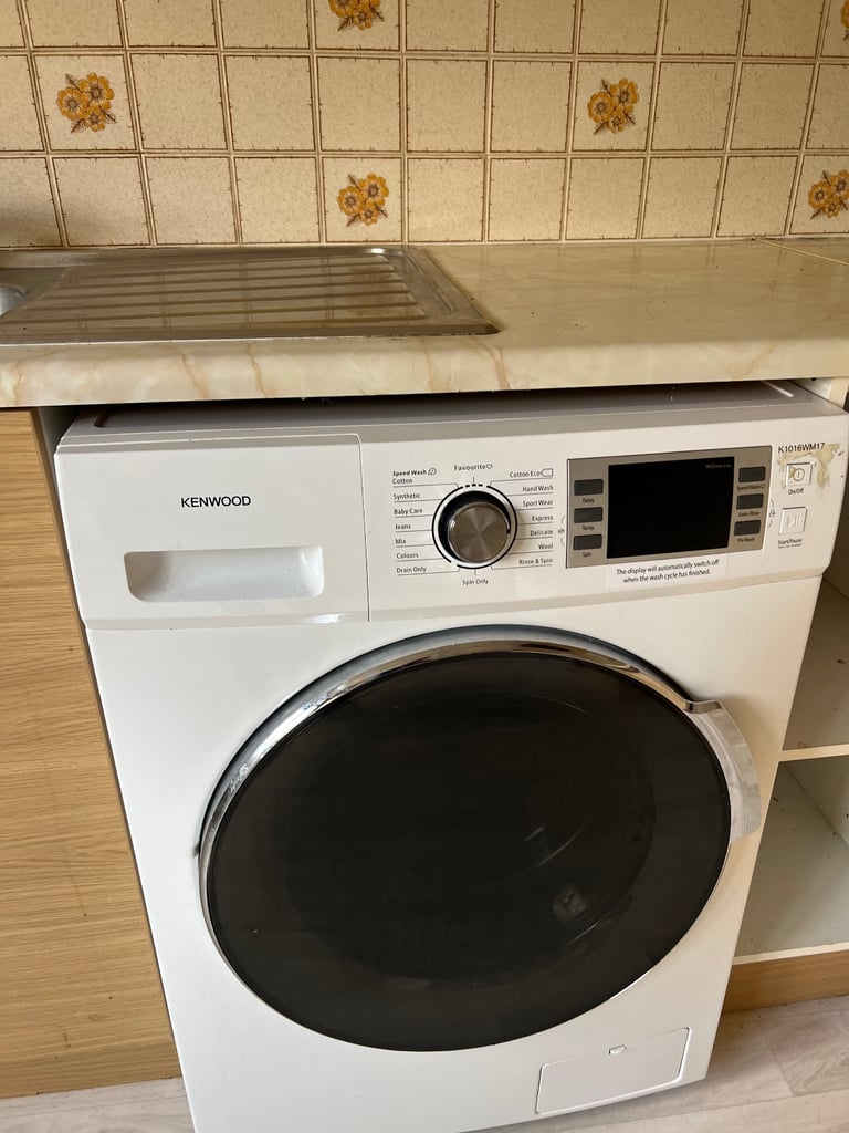 image for KENWOOD K1016WM17 10 kg 1600 Spin Washing Machine - White